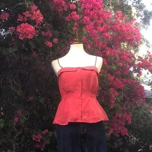 Forever21 Summer Peplum Tank Top Blouse